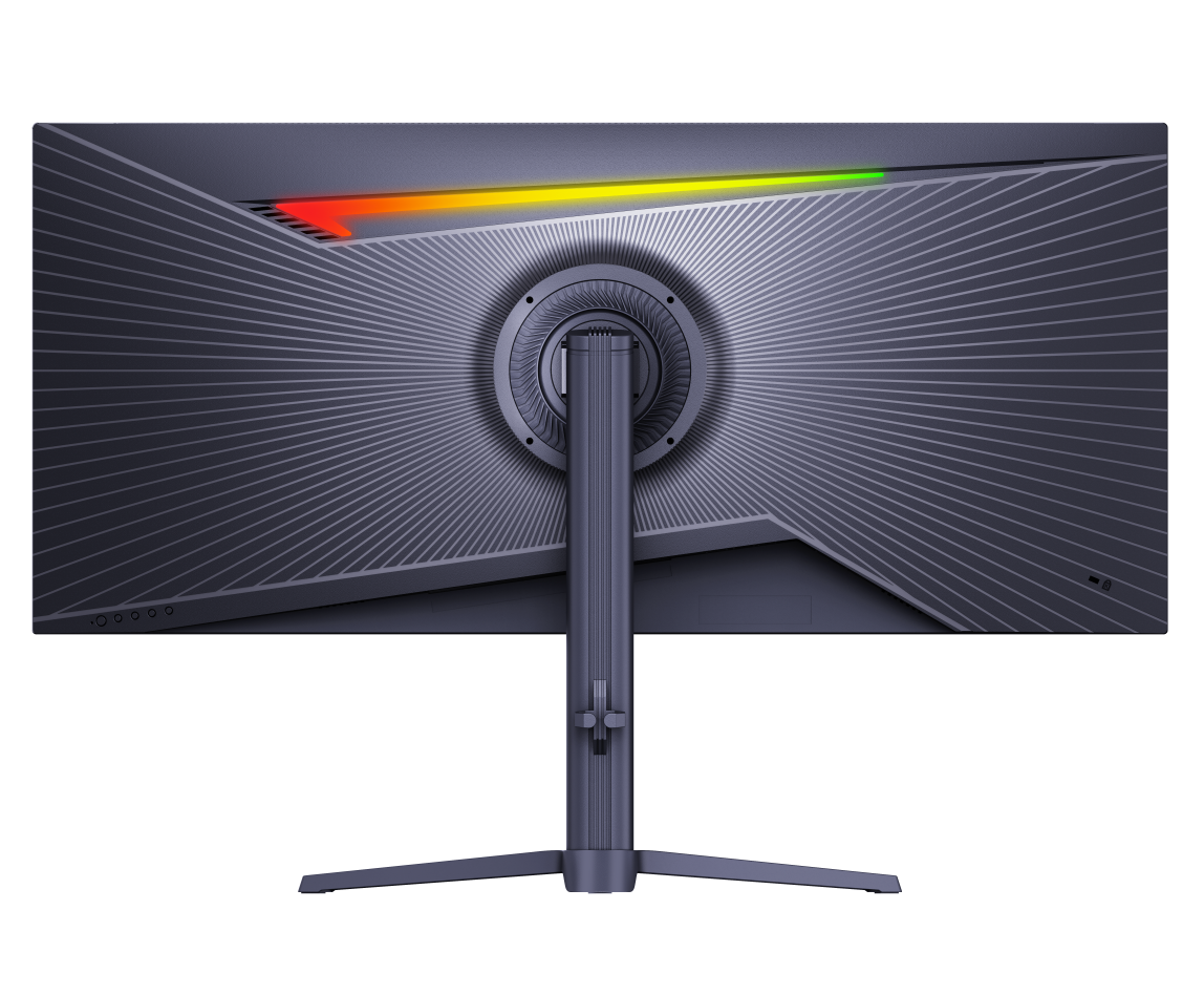34‑Inch Curved WQHD 3440×1440 165Hz HVA Panel Frameless Black Ultrawide Gaming Monitor - Image 2