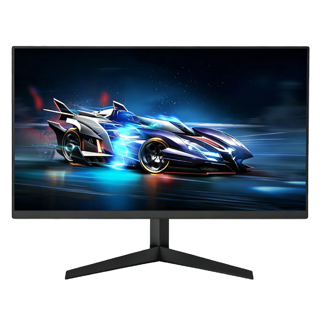 21.5‑Inch FHD 1920×1080 100Hz VA Panel Quick‑Release Flat Black Frameless Monitor