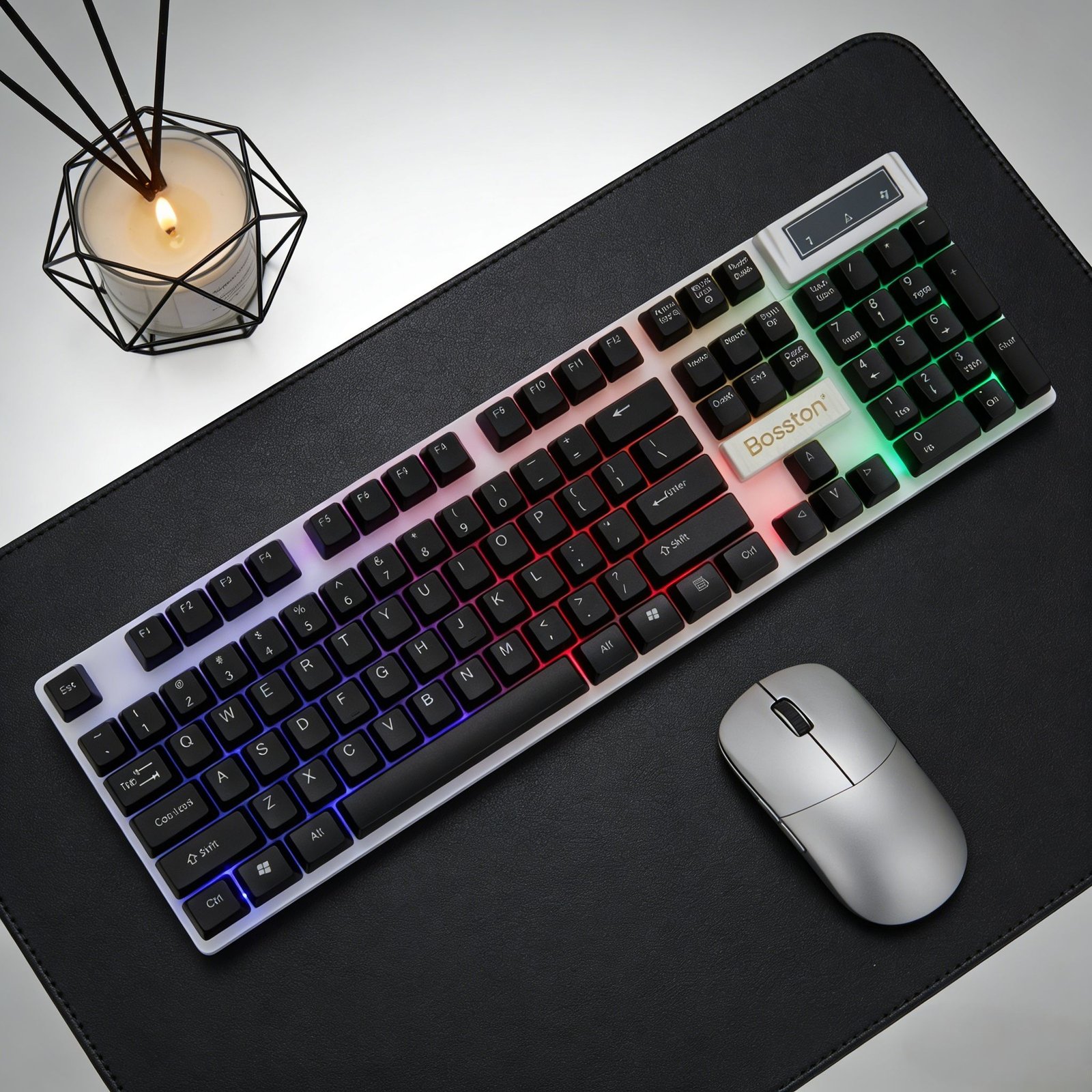 Factory Wholesale Price New K310 LED Backlit USB Wired Gaming Keyboard 104 Keys Floating Keycaps - Image 5