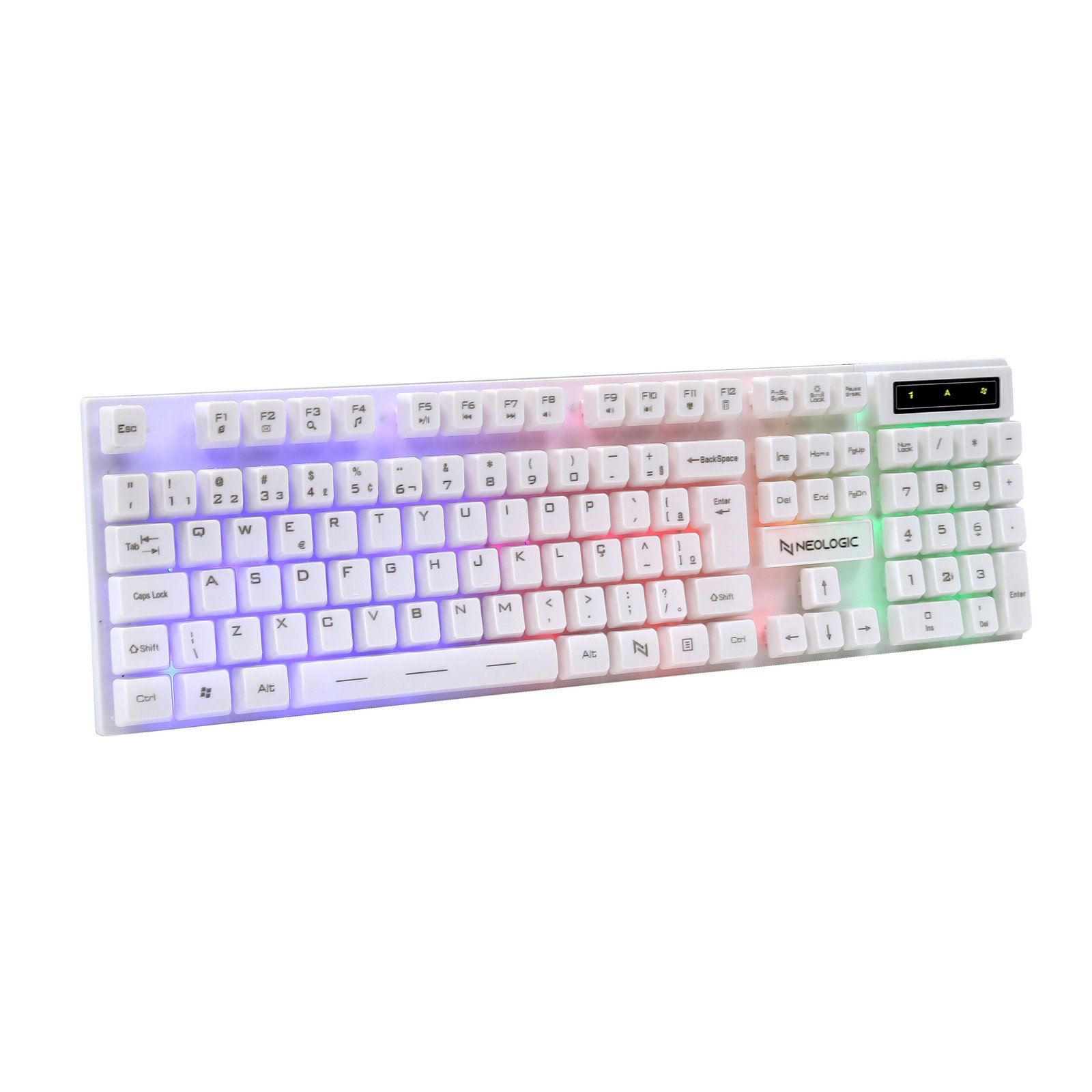 BOSSTON 2025 Wired Membrane Gaming Keyboard with Glimmering Rainbow Light for Games Office Home Use - Image 4