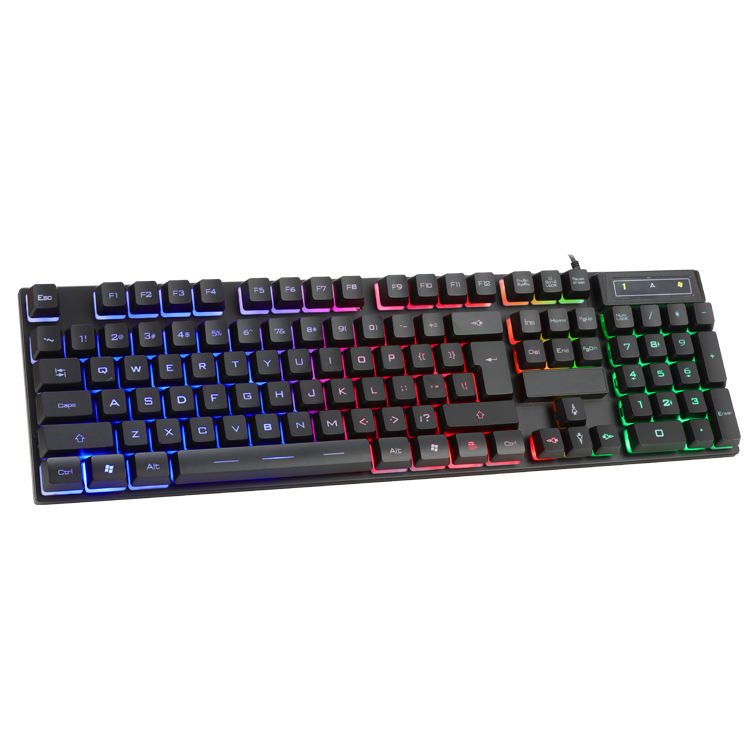 4 in 1 Game LED Keyboard Mouse Headphone Mousepad 104 Keys USB Computer Gaming Combos for Gamers - Image 3