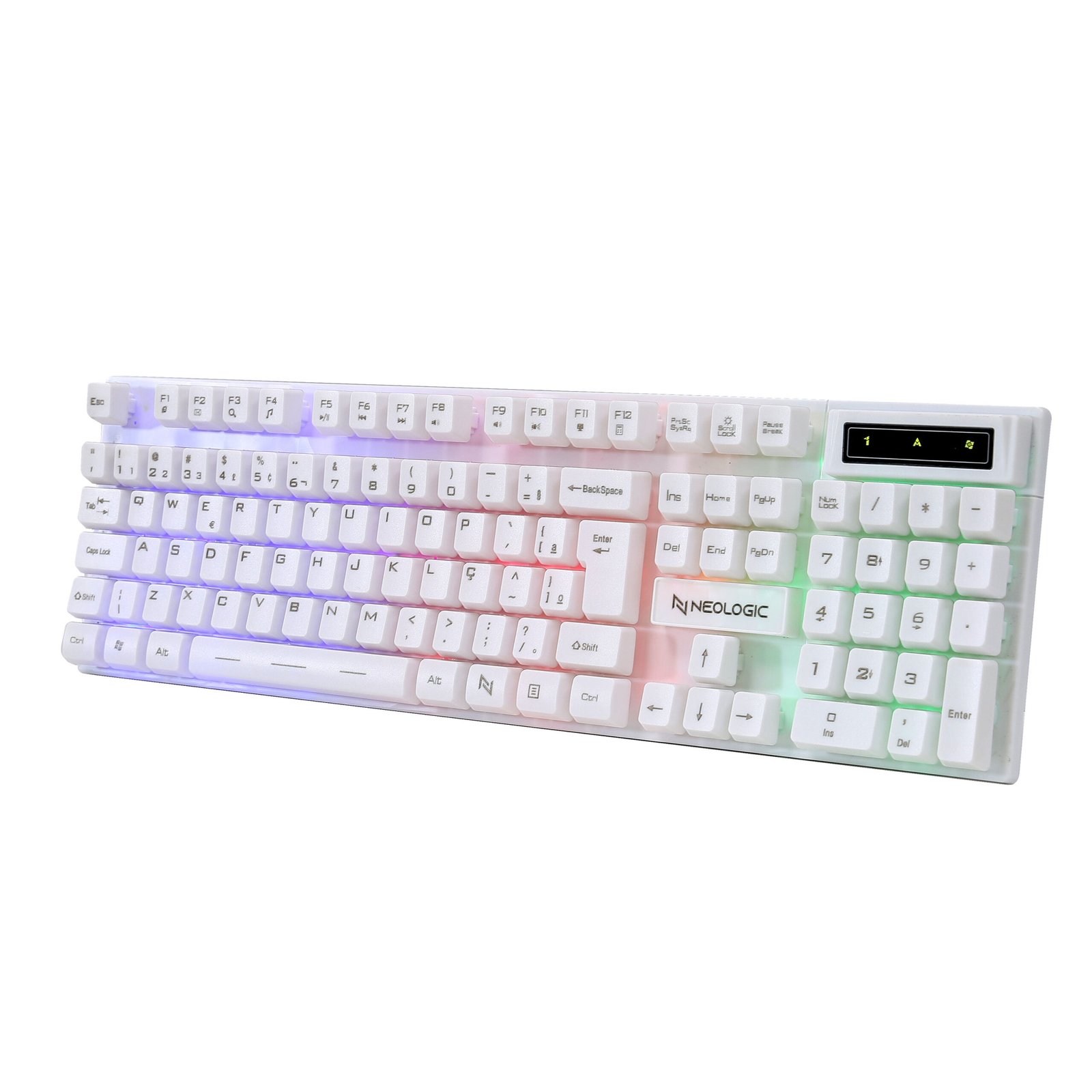 BOSSTON 2025 Wired Membrane Gaming Keyboard with Glimmering Rainbow Light for Games Office Home Use - Image 6