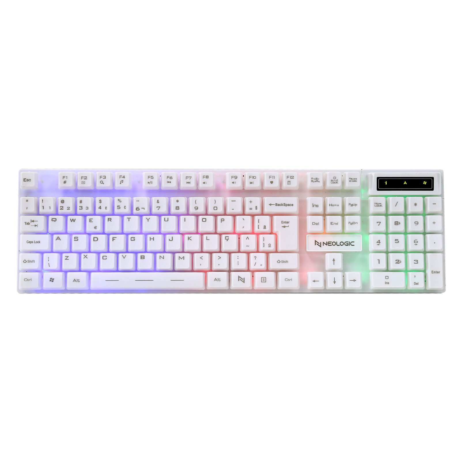 BOSSTON 2025 Wired Membrane Gaming Keyboard with Glimmering Rainbow Light for Games Office Home Use - Image 5