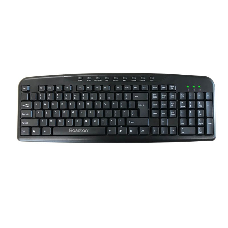 USB Multimedia Customized Keyboard with 9 Multi Keys for Office Computer - Image 3